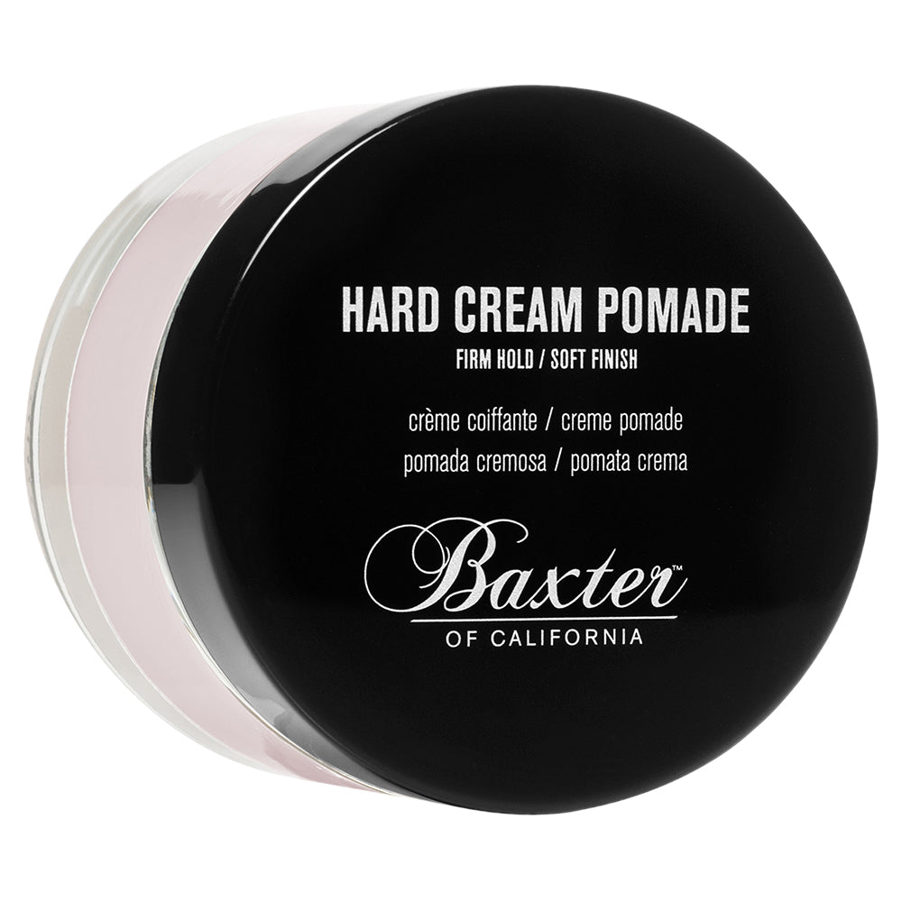 Hard cream pomade