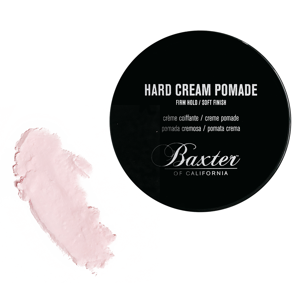 Hard cream pomade